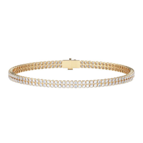 Double Line Ultra Light Tennis Bracelet (1.70mm)