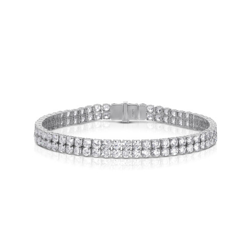 Double Line Ultra Light Tennis Bracelet (2.70mm)