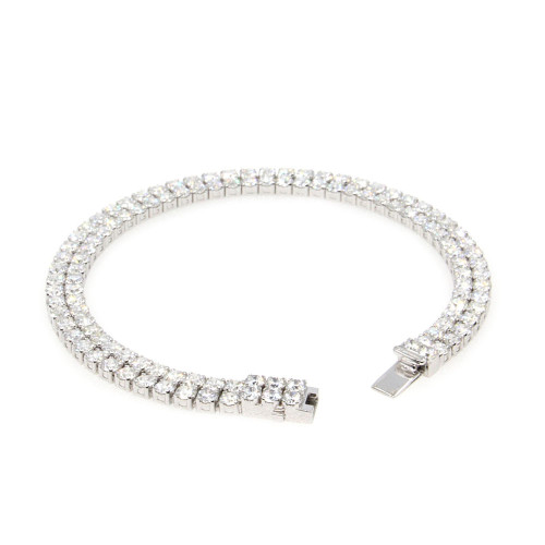 Double Line Ultra Light Tennis Bracelet (2.70mm)