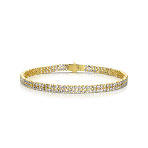 Double Line Ultra Light Tennis Bracelet (1.50mm)