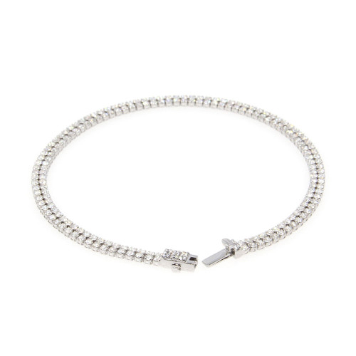 Double Line Ultra Light Tennis Bracelet (1.50mm)