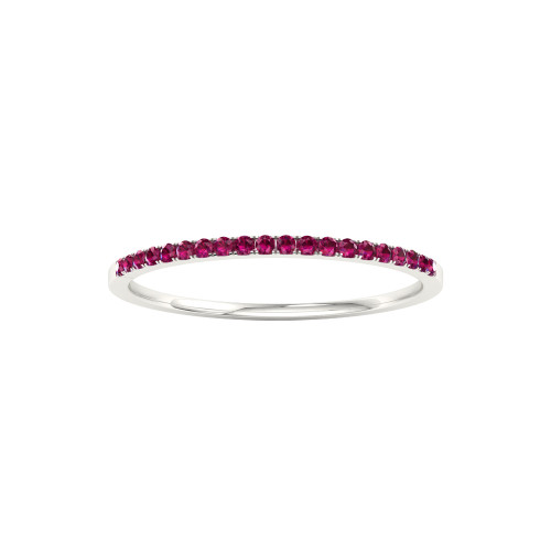 Petite Ruby Wedding Band