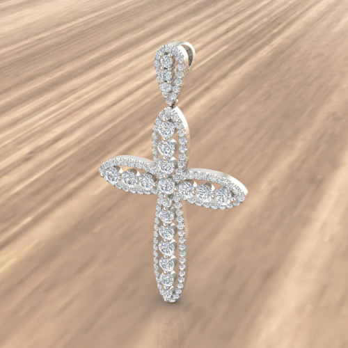 Diamond Cross Pendant