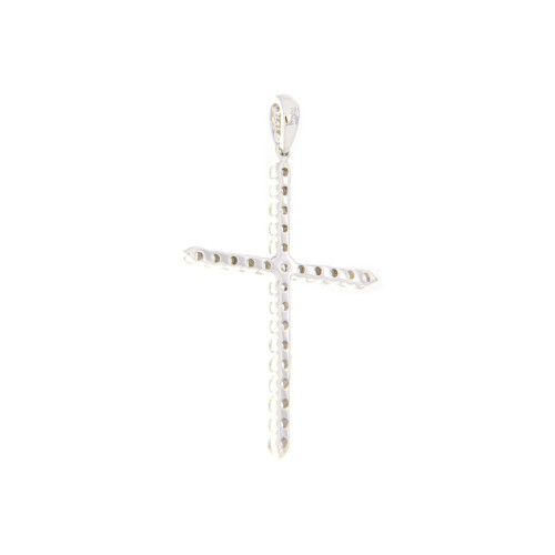 Holy Cross Gold & Diamond Pendant