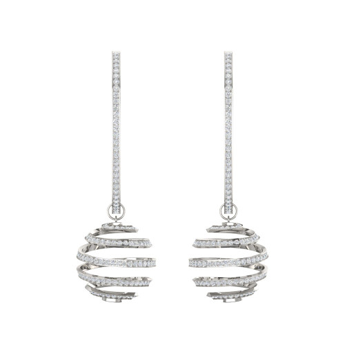 Orbit Diamond Earrings