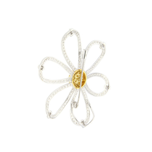 Little Daisy Diamond Brooch