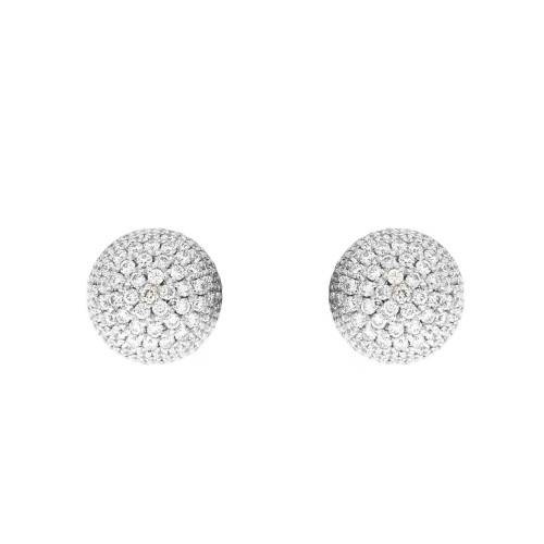 Mimosa Diamond And Gold Ear Studs