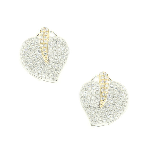 Queen Of Hearts Diamond Earrings