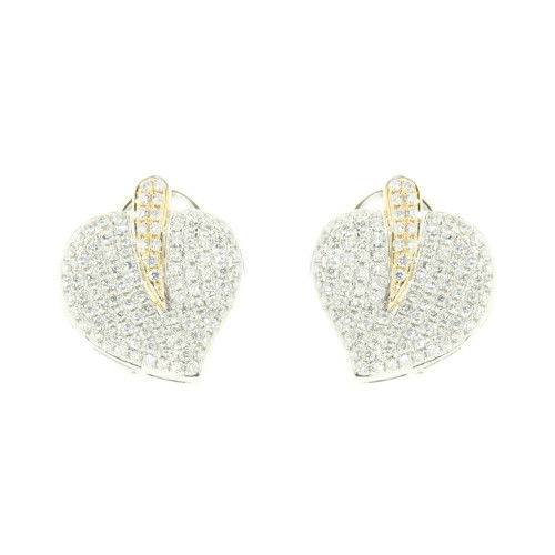 Queen Of Hearts Diamond Earrings