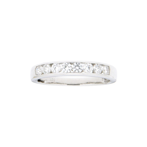 Channel Set Diamond Infinity Ring