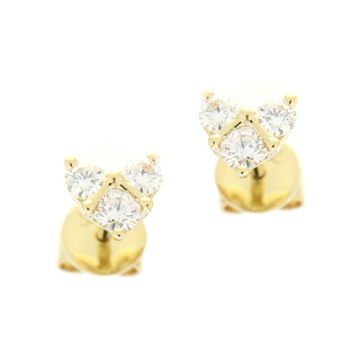 Trio Starline Diamond And Gold Studs