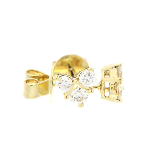 Trio Starline Diamond And Gold Studs