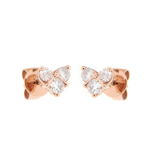 Trio Starline Diamond And Gold Studs