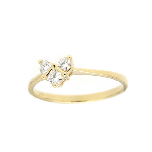 Trio Star line Diamond Ring