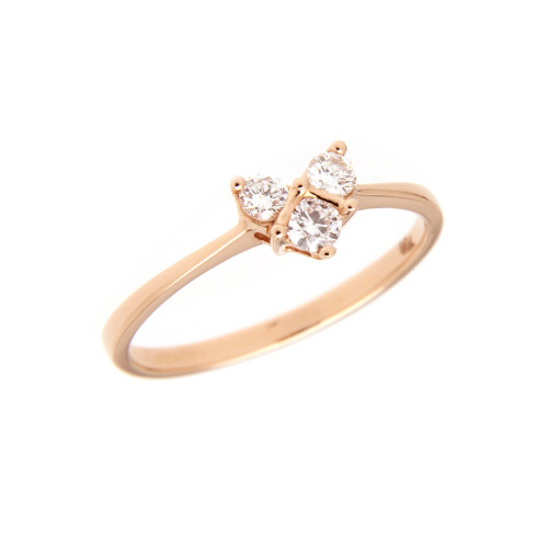 Trio Star line Diamond Ring