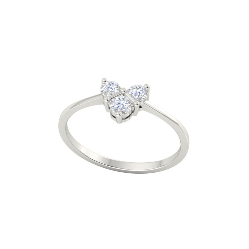 Trio Star line Diamond Ring