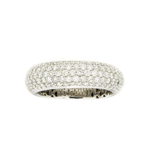 Diamond And White Gold Ring