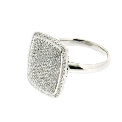 Diamond Cushion Ring