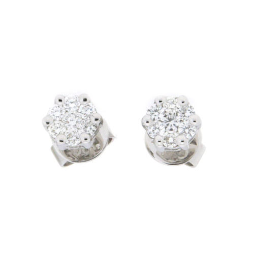 Daisy Diamond Six Prong Studs