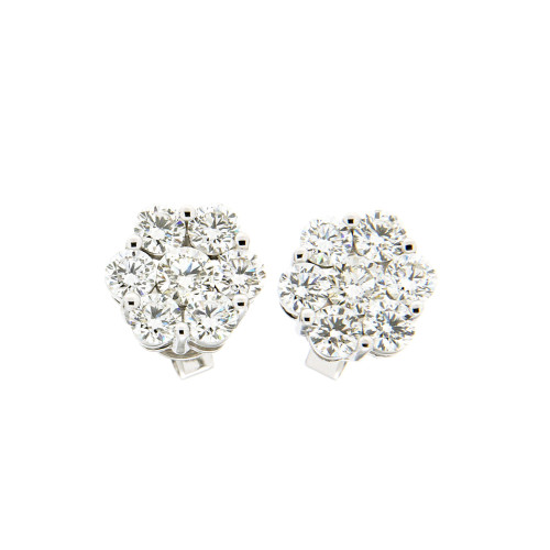 Seven Diamond Stud Earrings