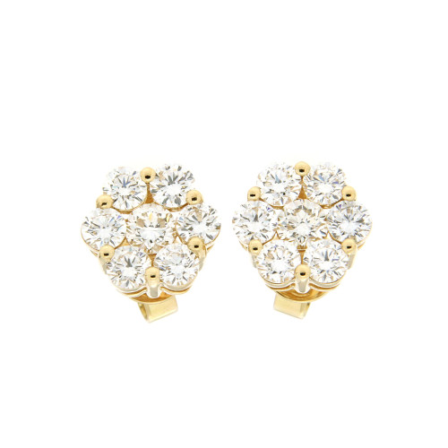 Seven Diamond Stud Earrings