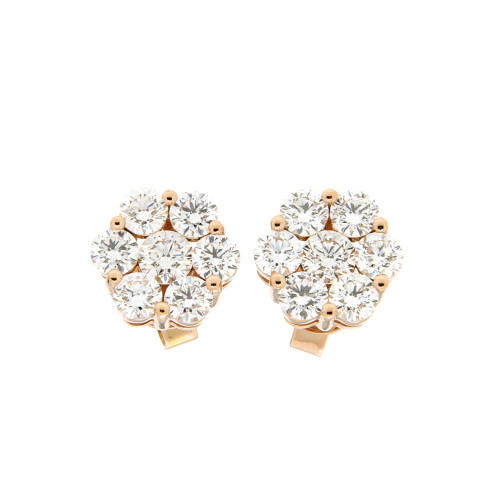 Seven Diamond Stud Earrings