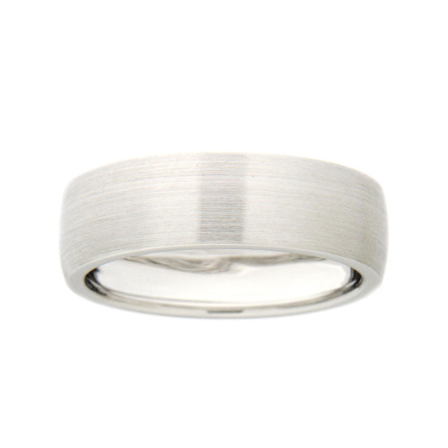 White Gold Wedding Band