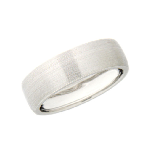 White Gold Wedding Band