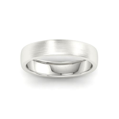 White Gold Wedding Band