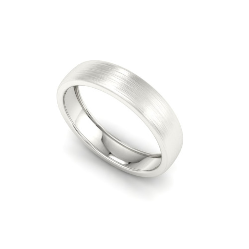 White Gold Wedding Band