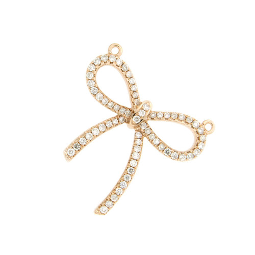 Bowline Diamond & Gold Pendant In 18K