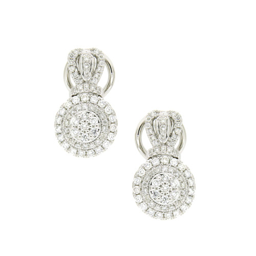 Gold & Diamond Halo Wheel Studs