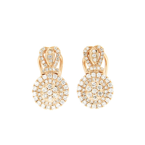 Gold & Diamond Halo Wheel Studs