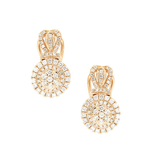 Gold & Diamond Halo Wheel Studs