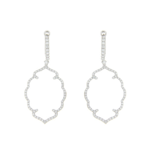 Stone on the Clouds Diamond Earrings