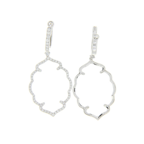 Stone on the Clouds Diamond Earrings