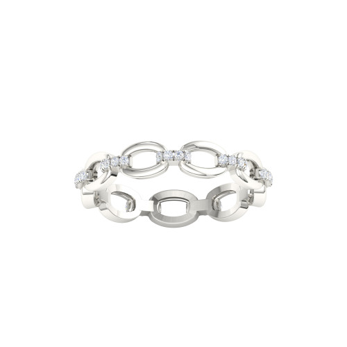 Diamond Link Ring