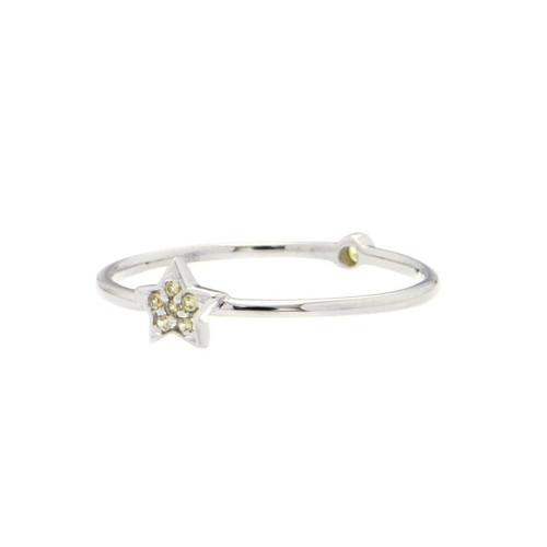 Shining Star Yellow Sapphire Ring