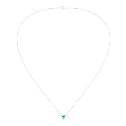 Elegant Emerald Necklace