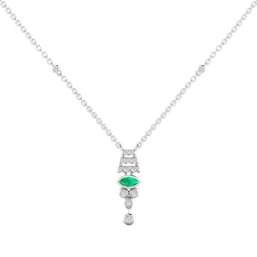 Elegant Chandelier Drop Necklace