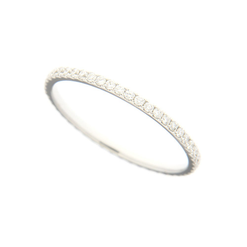 Micro Pave Eternity Band