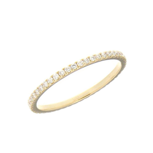 Micro Pave Eternity Band