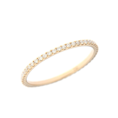 Micro Pave Eternity Band