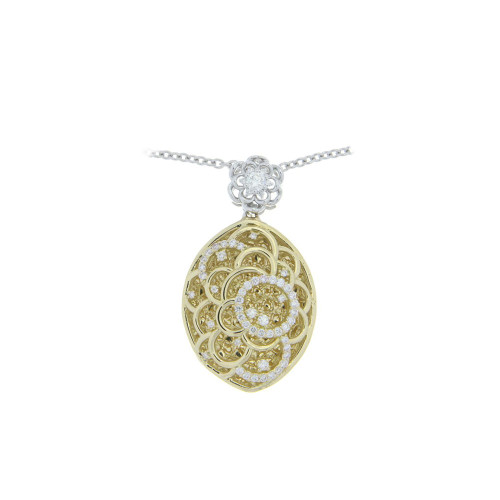 Ladybird Diamond & Gold Necklace 18K 