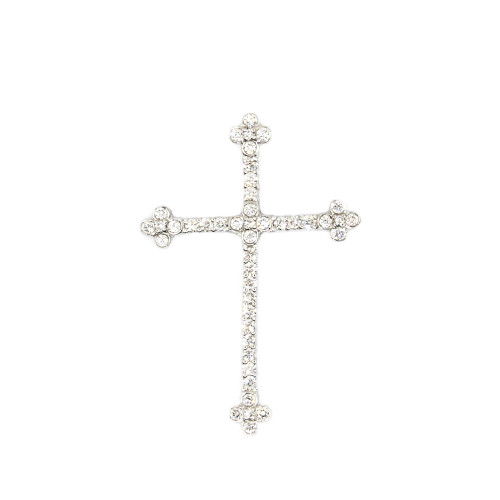 Heavenly Diamond & Gold Cross Pendant