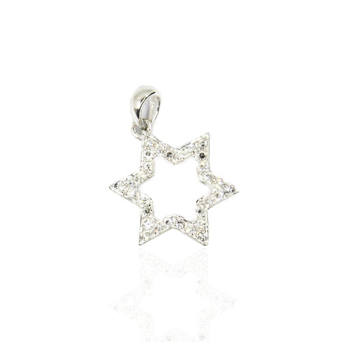 Shining Star Diamond & Gold Pendant