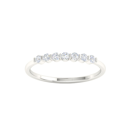 Exquisite Diamond and Gold Eternity Band