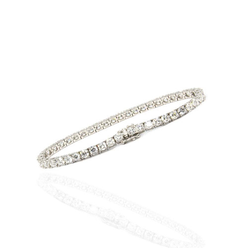 Evermore Diamond and Gold Tennis Bracelet