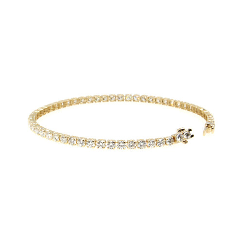 Single Line Ultra Light Tennis Bracelet (2.70mm)