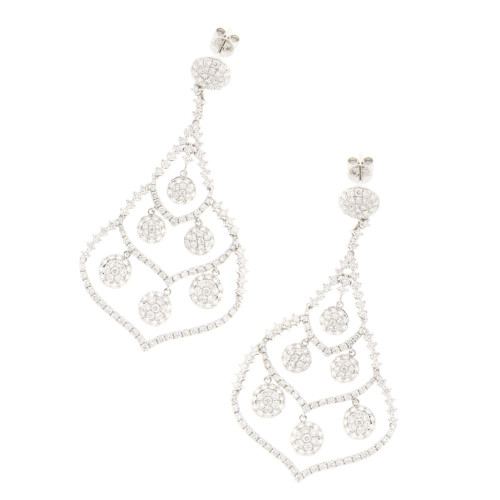 Stud and Chandelier Drop Earrings